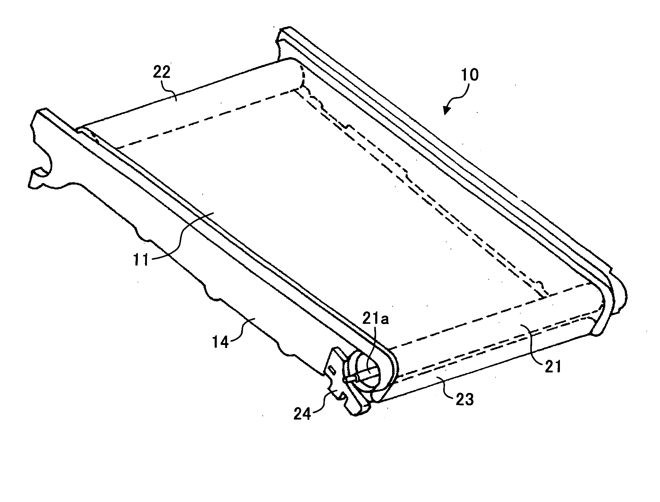 Endless belt device and image forming apparatus using the device