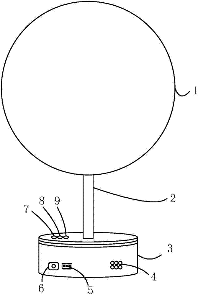 Wireless charging ball