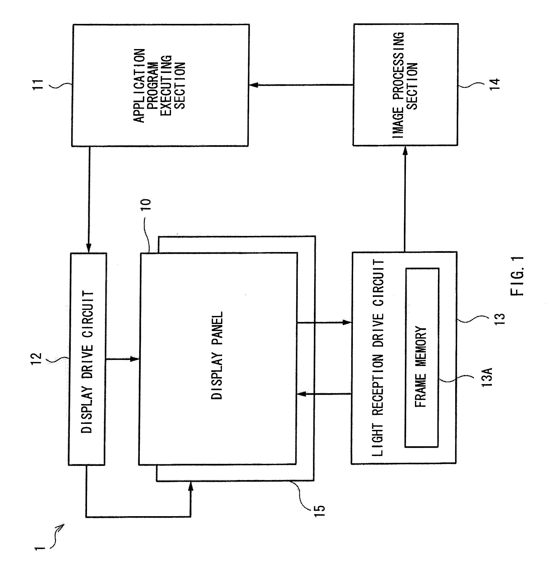 Image input device, image input-output device and electronic unit