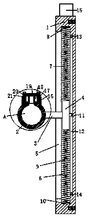 Integrated municipal drainage system inspection well liquid level measuring device