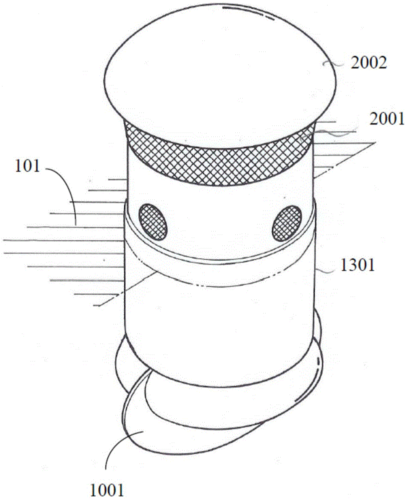 Heat releasing system for generating heat convection by natural temperature storage parental body