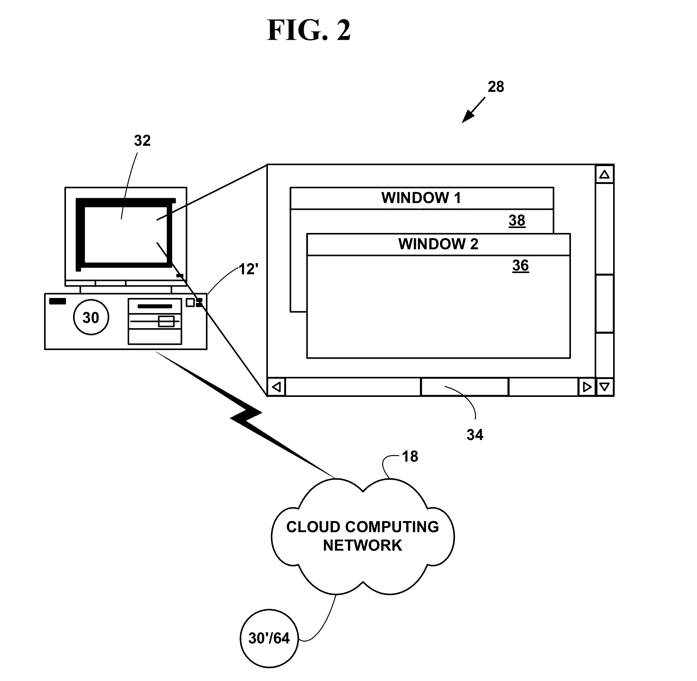 Method and system for creating electronic business referrals with cloud computing