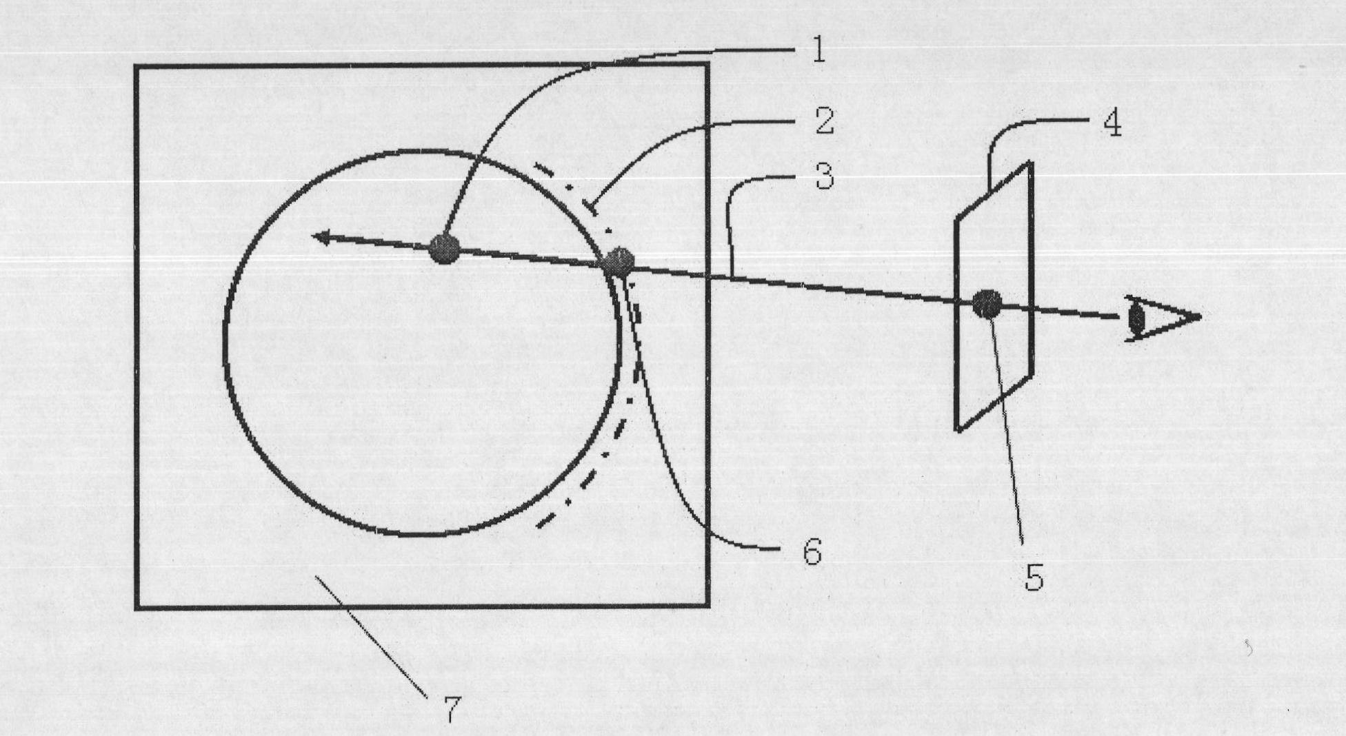 Preserved context environmental system drawing method based on isosurface