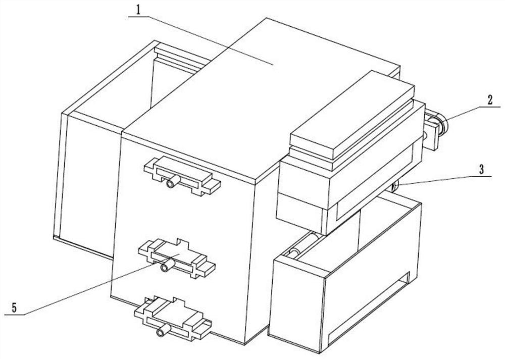 Aluminum alloy surface spraying device