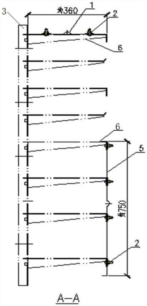 Semi-closed assembly type cable bracket and sun shade