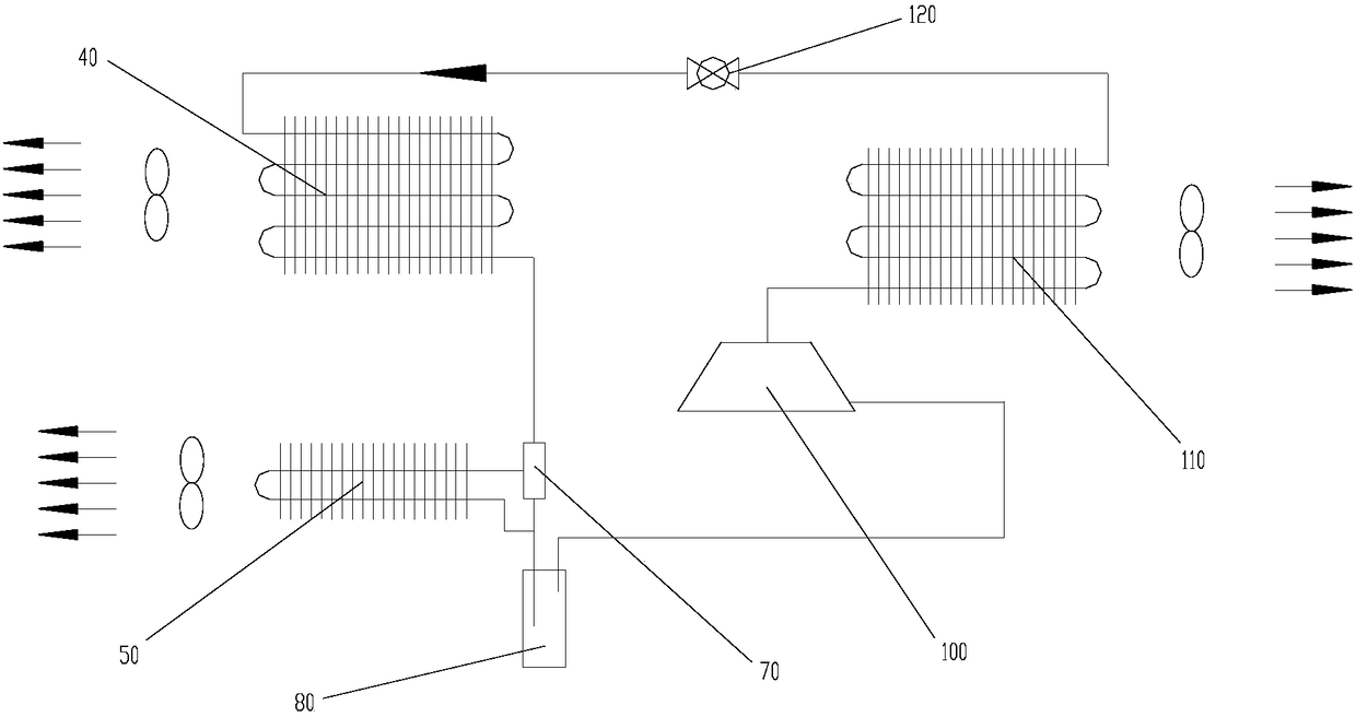 Air conditioning system, vehicle and air conditioning system control method