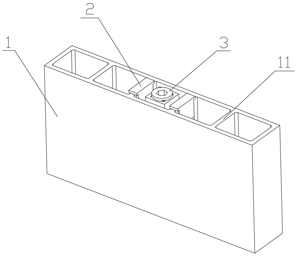 Assembly type bathroom wallboard height adjusting mechanism