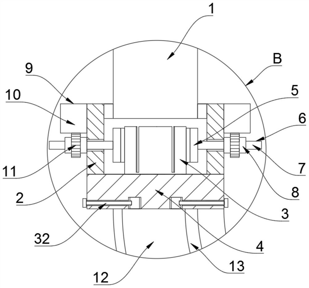 Clinical catheter traction device for kidney internal medicine