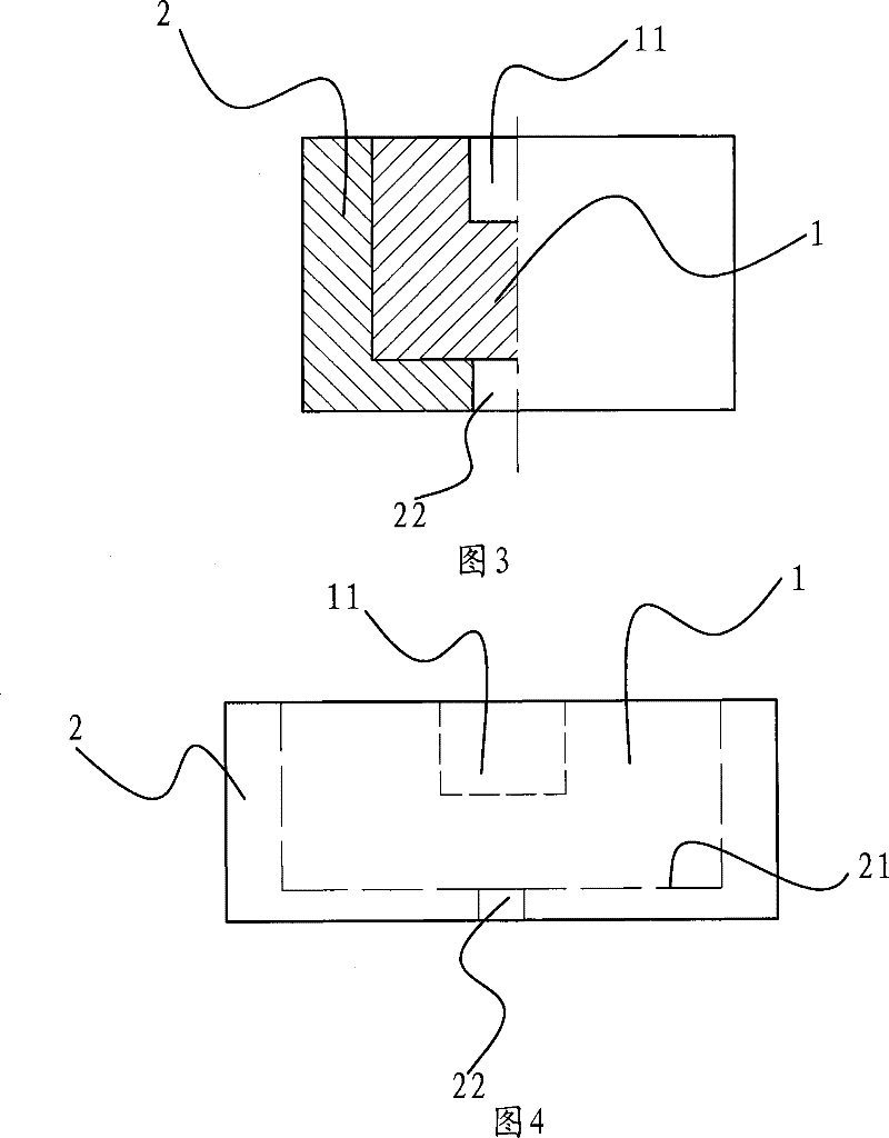 Hot forging composite die manufacturing method and hot forging composite die