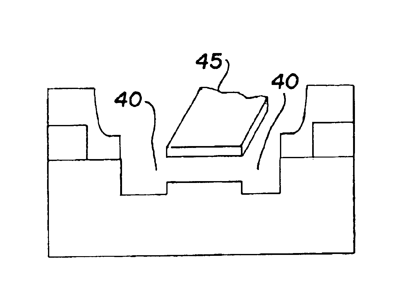 Technique for fabricating MEMS devices having diaphragms of "floating" regions of single crystal material