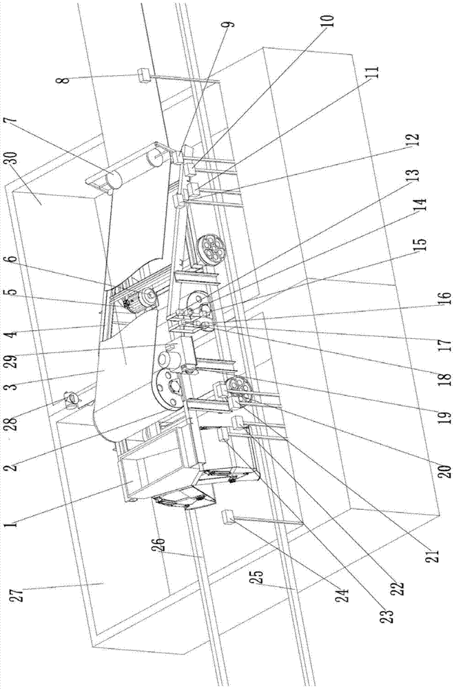 An energy-saving heavy-duty distribution vehicle high-precision positioning system and its control method