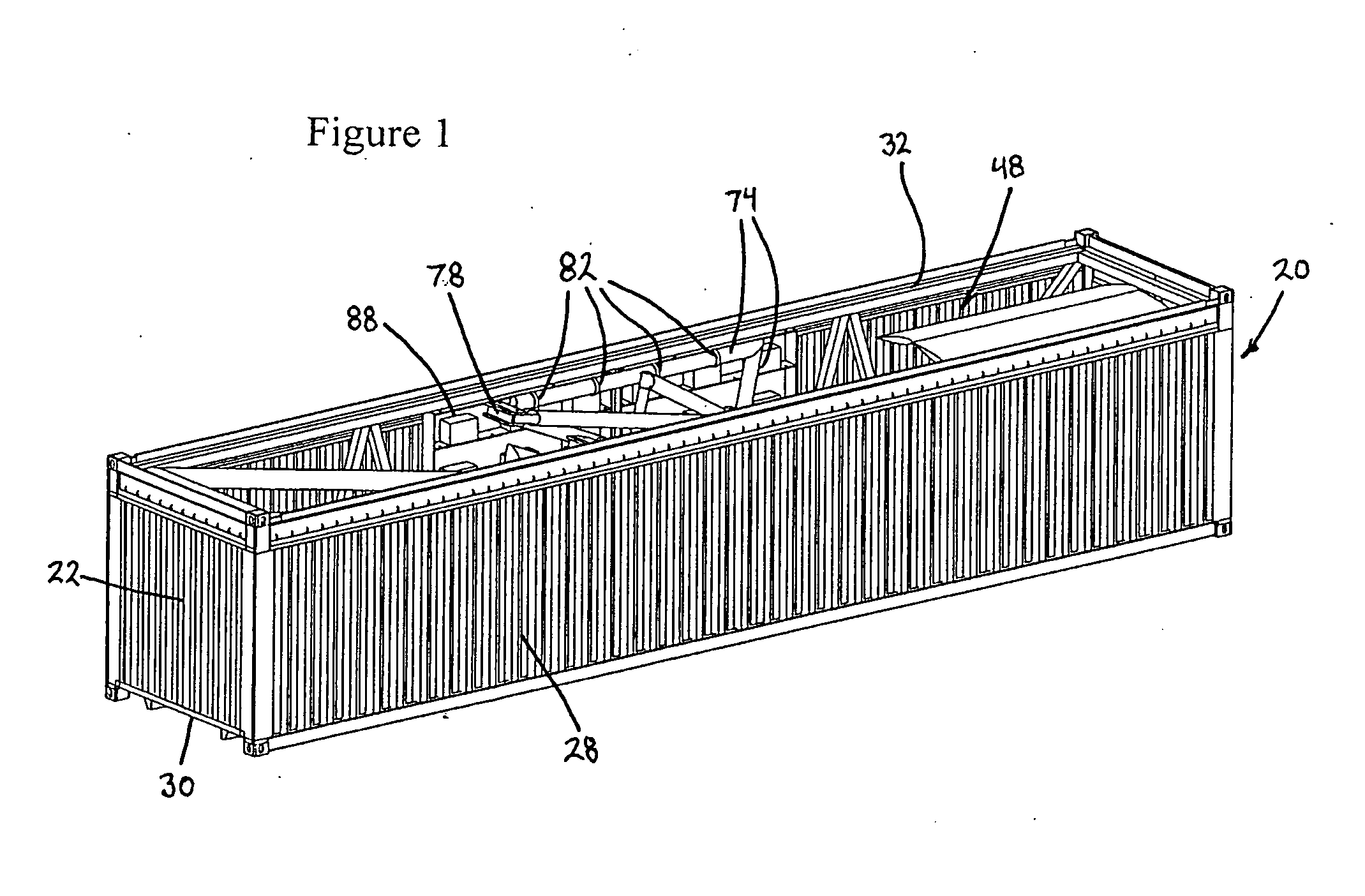 Deployable wind power and battery unit