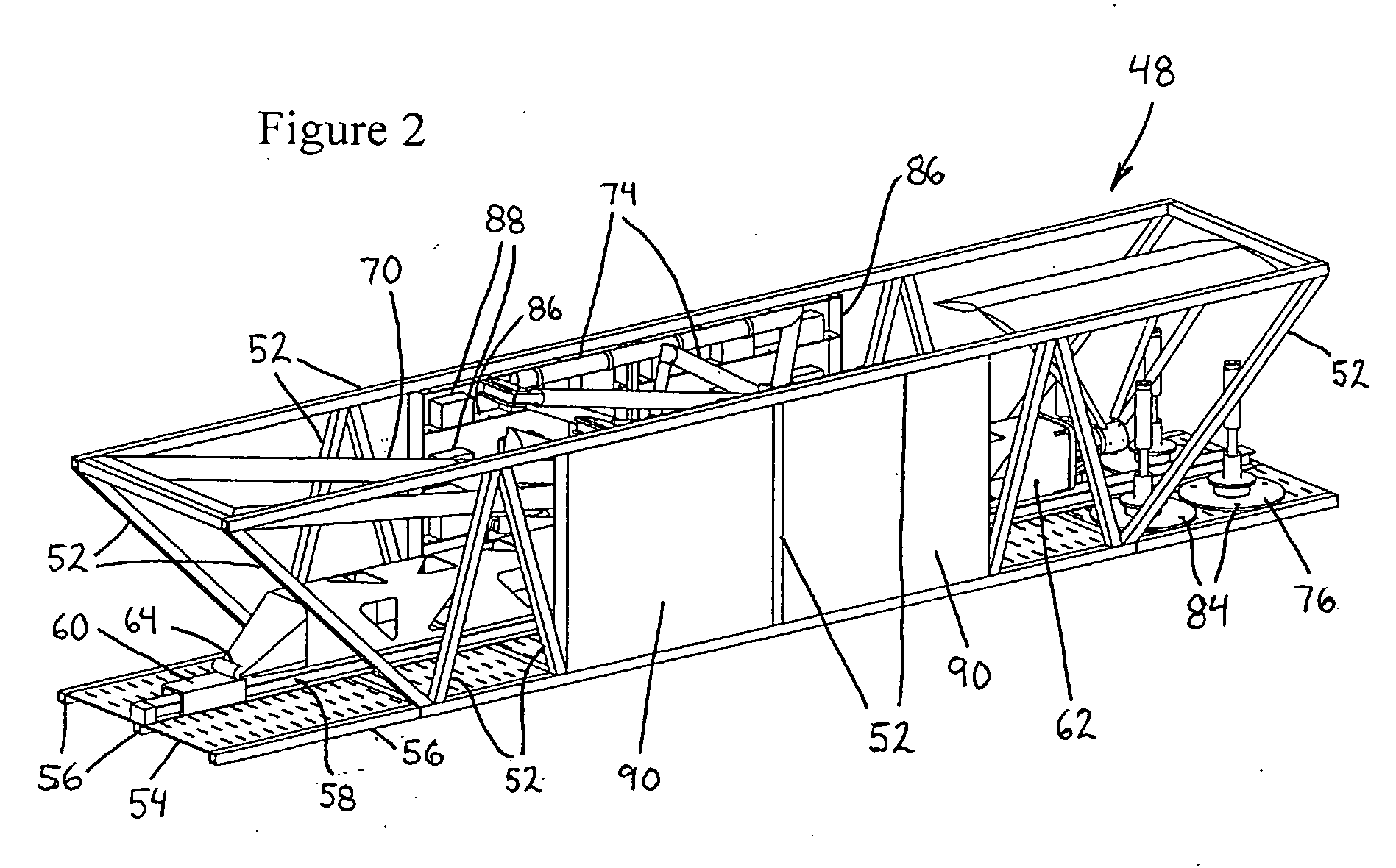 Deployable wind power and battery unit