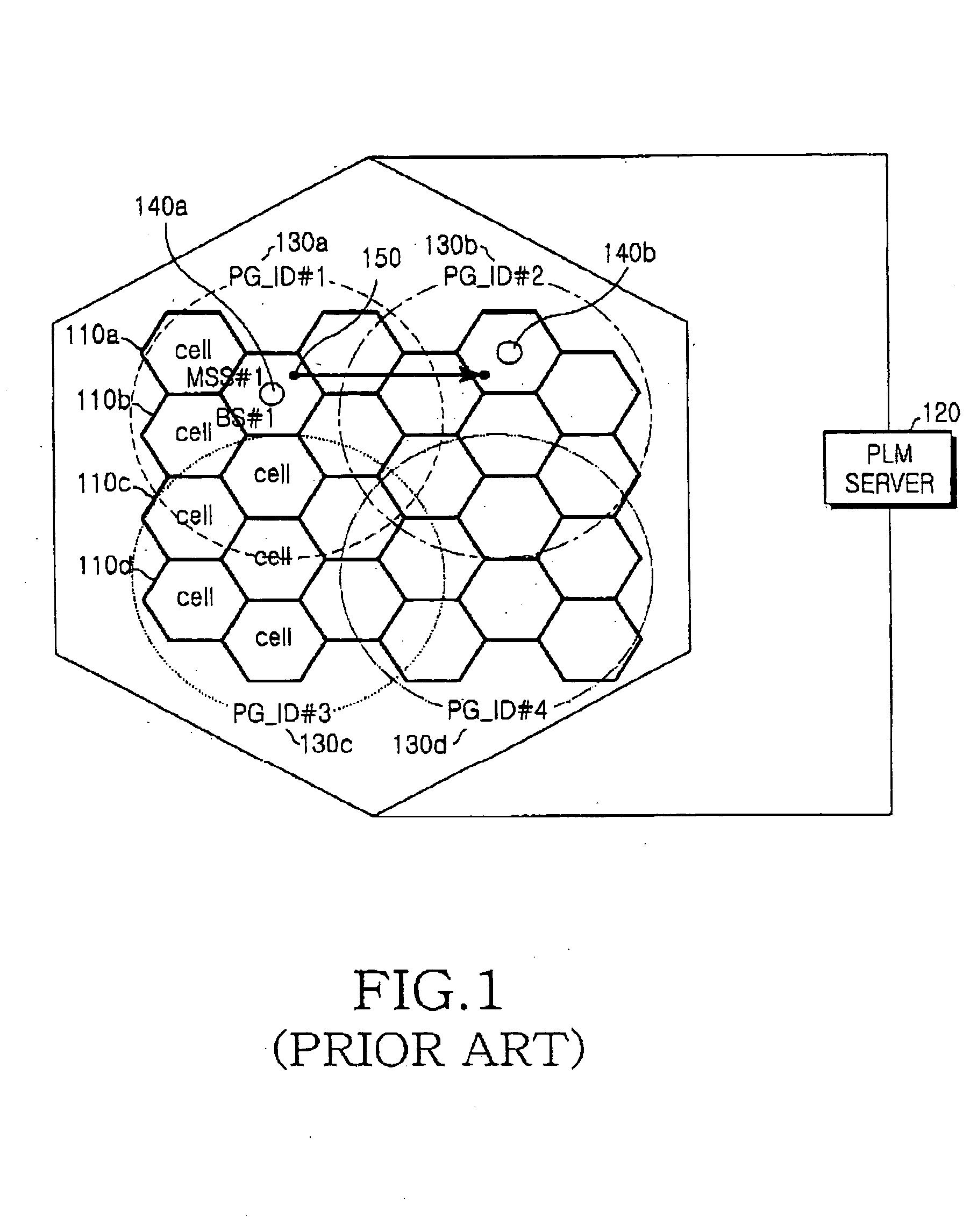 System and method for controlling idle mode location in a broadband wireless access communication system