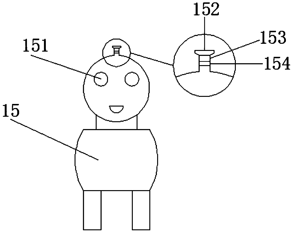 Deep sea submarine cable anchoring and smashing test device