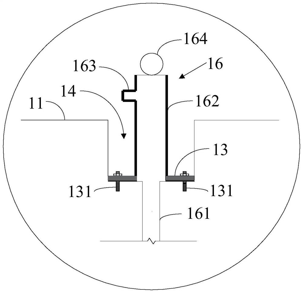 Inner drilling pipe inserting compaction grouting reinforcement method based on pipe gallery bottom plate cavity