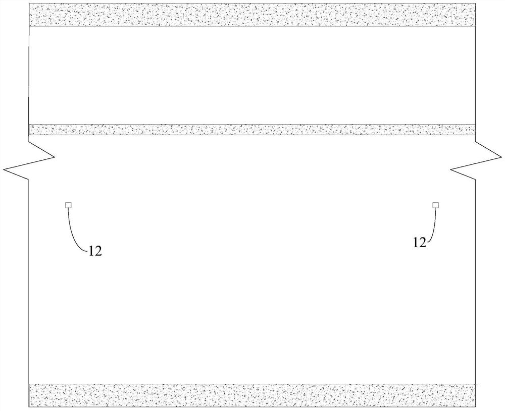 Inner drilling pipe inserting compaction grouting reinforcement method based on pipe gallery bottom plate cavity