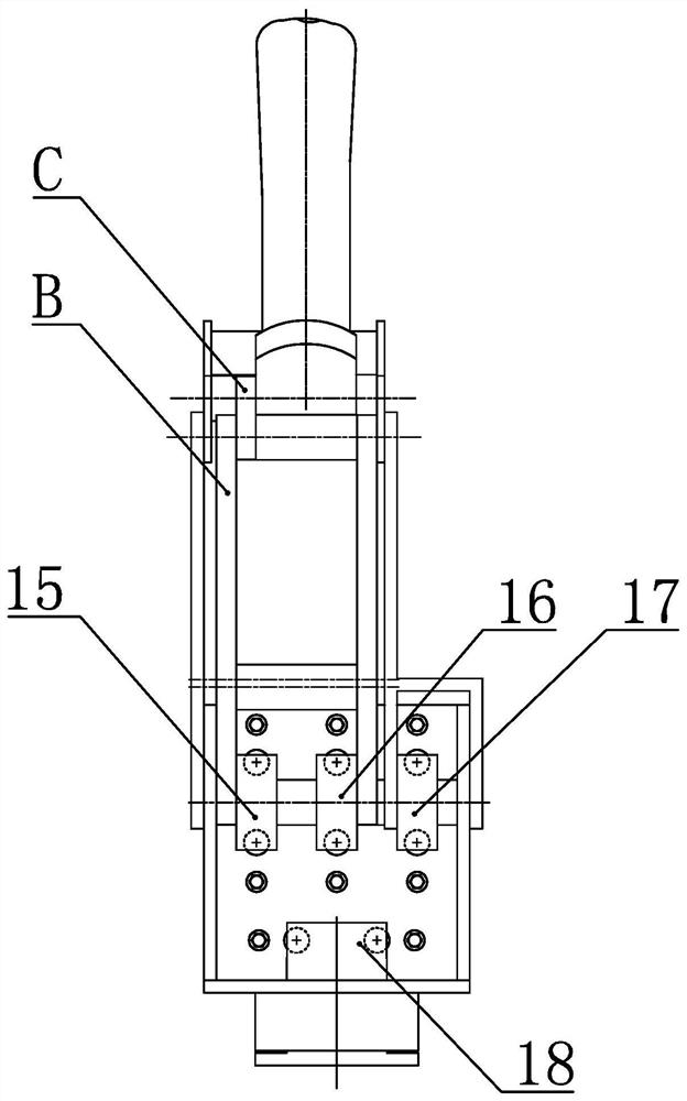 Excavator one-hand control device