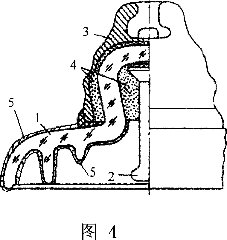 Paint for preventing covering ice for insulator and its preparation method