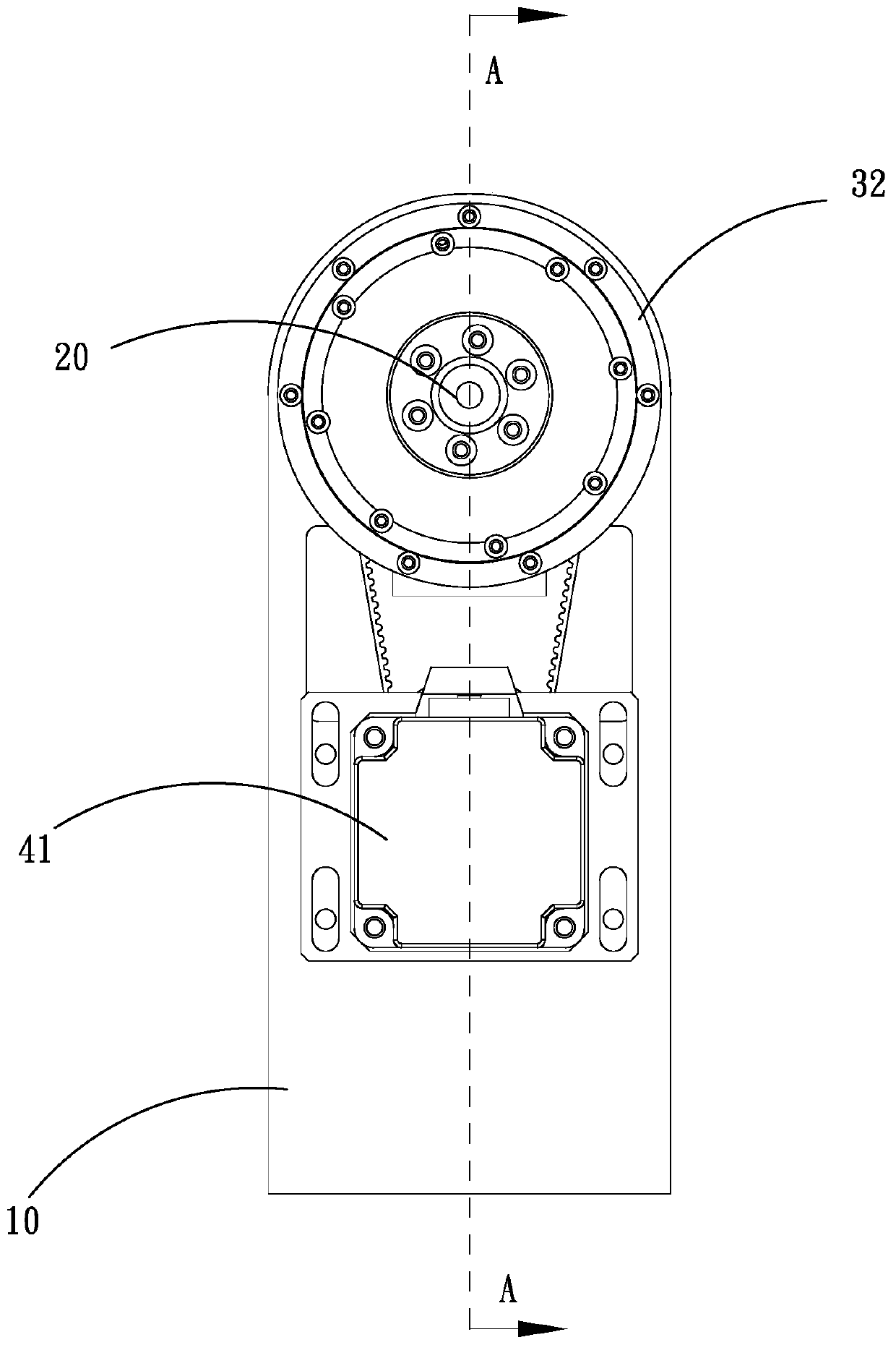 Third-shaft and fourth-shaft joint structure of SCARA robot and SCARA robot