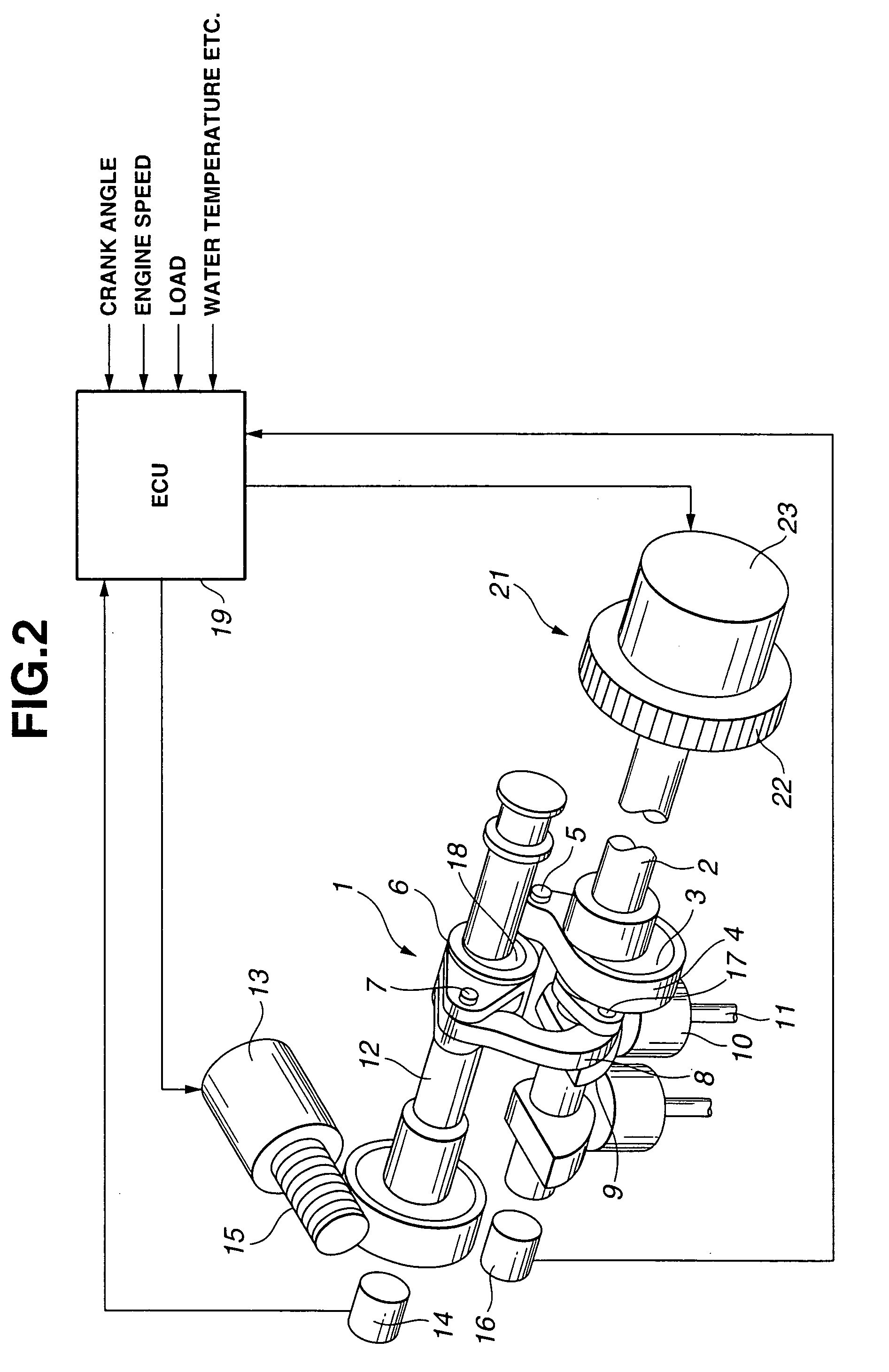Variable valve actuating mechanism for internal combustion engine