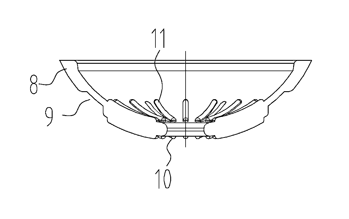 Turnable sealing ring assembly in puncture outfit