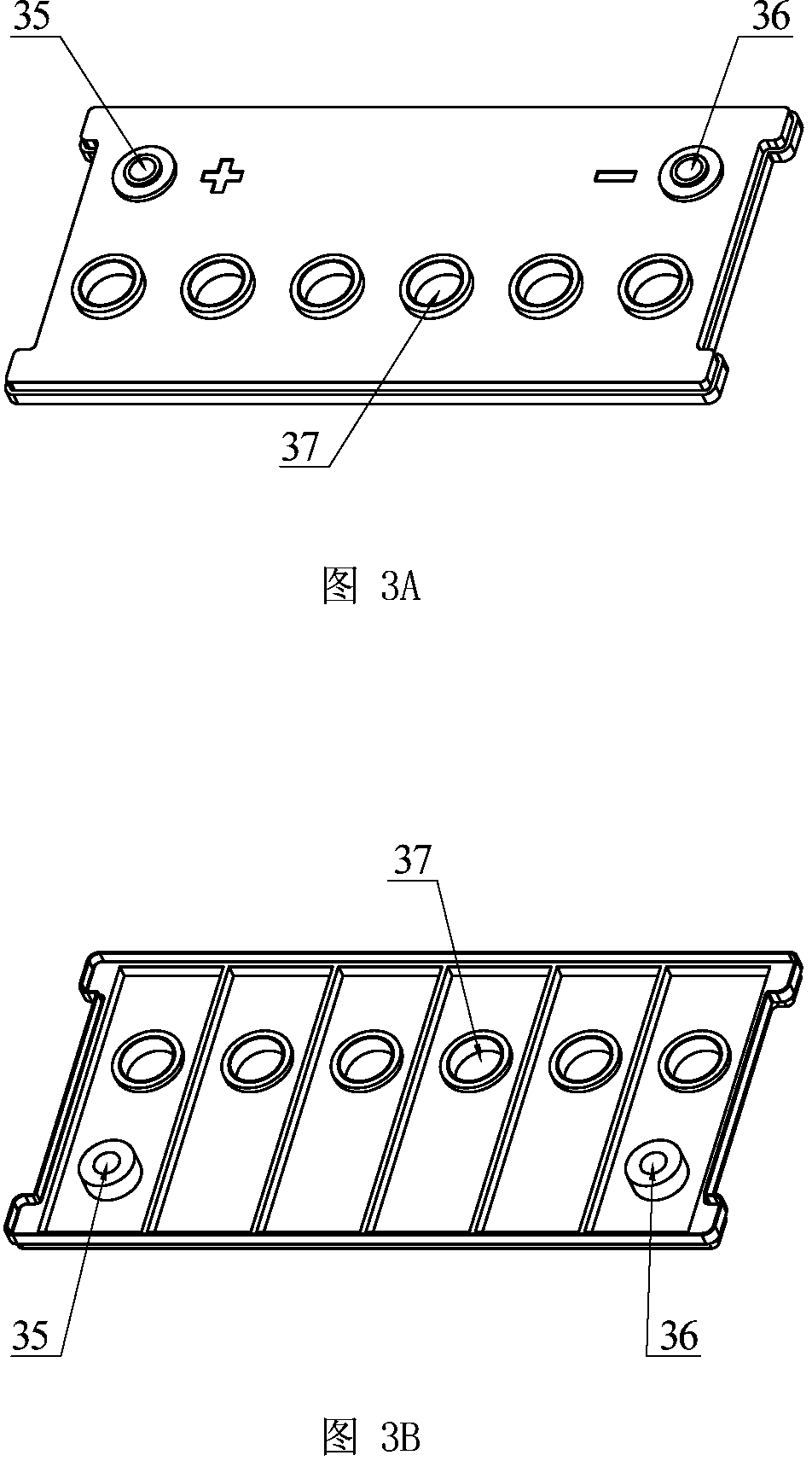 Exhaust type acid and flame resistant lead acid storage battery used for electric road vehicles