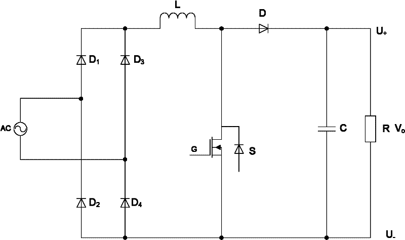 Power factor correction (PFC) circuit and control method