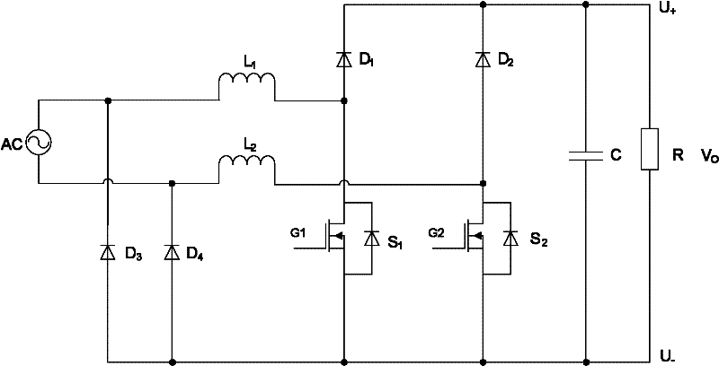 Power factor correction (PFC) circuit and control method