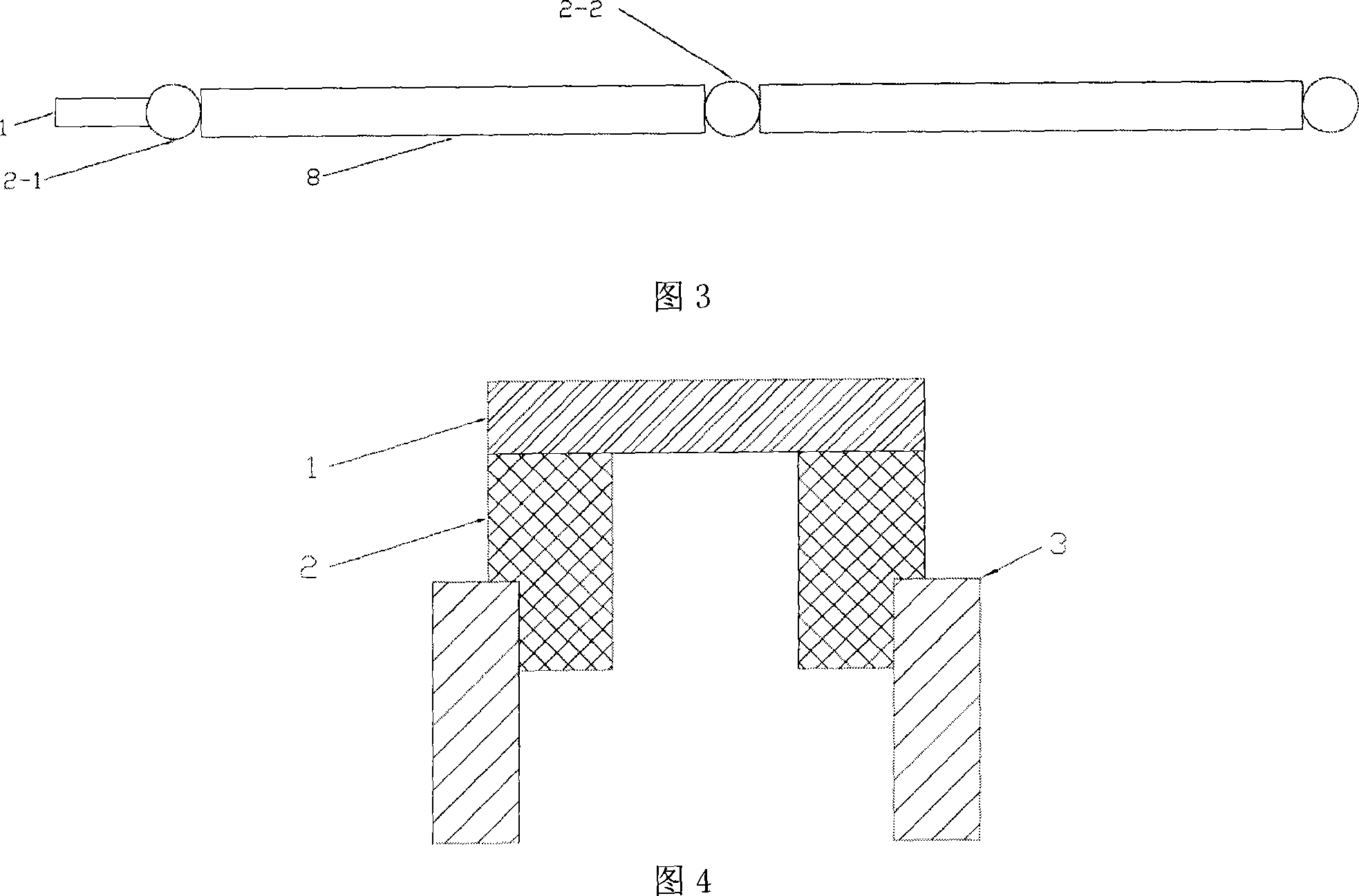 Multi-stage cooling middle liquid-separation air condensator