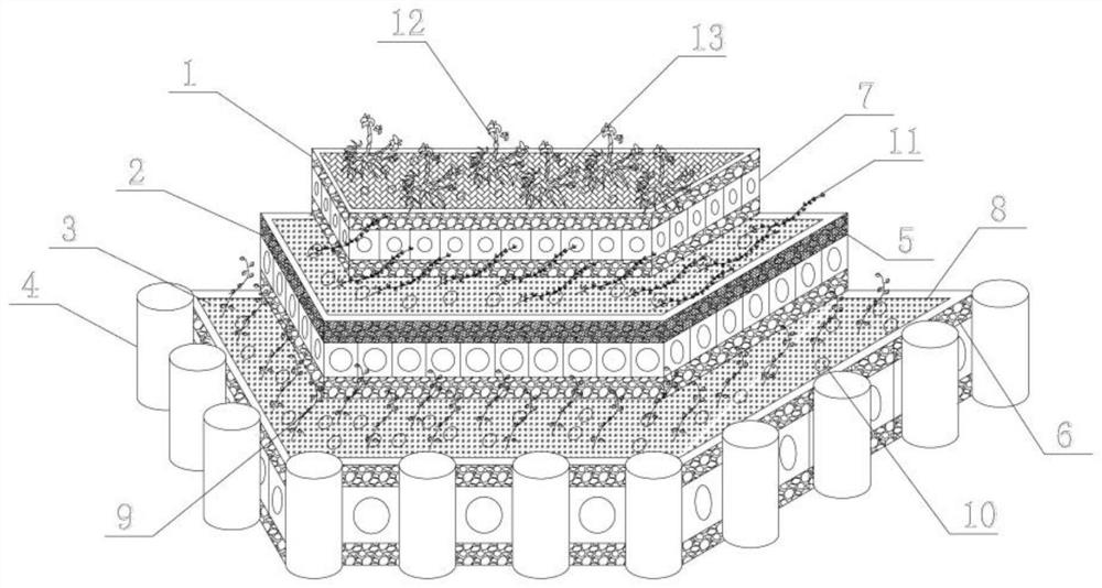 An ecological spur dam aimed at improving the habitat of aquatic organisms in small and medium rivers