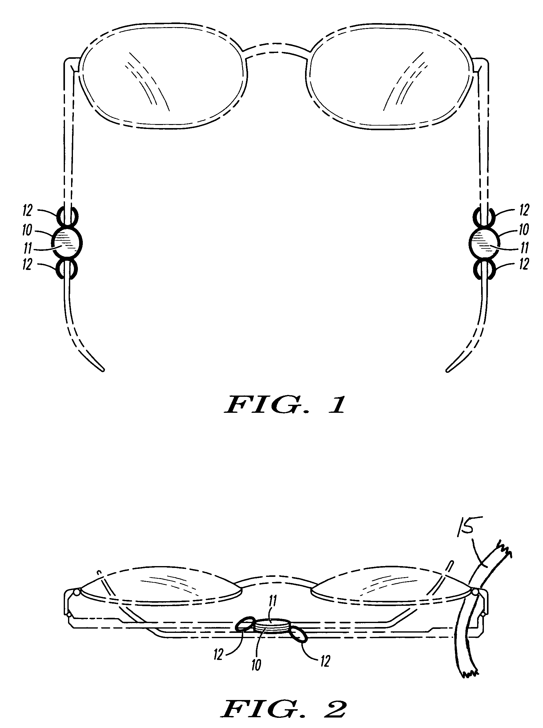 Magnetic eyeglass device