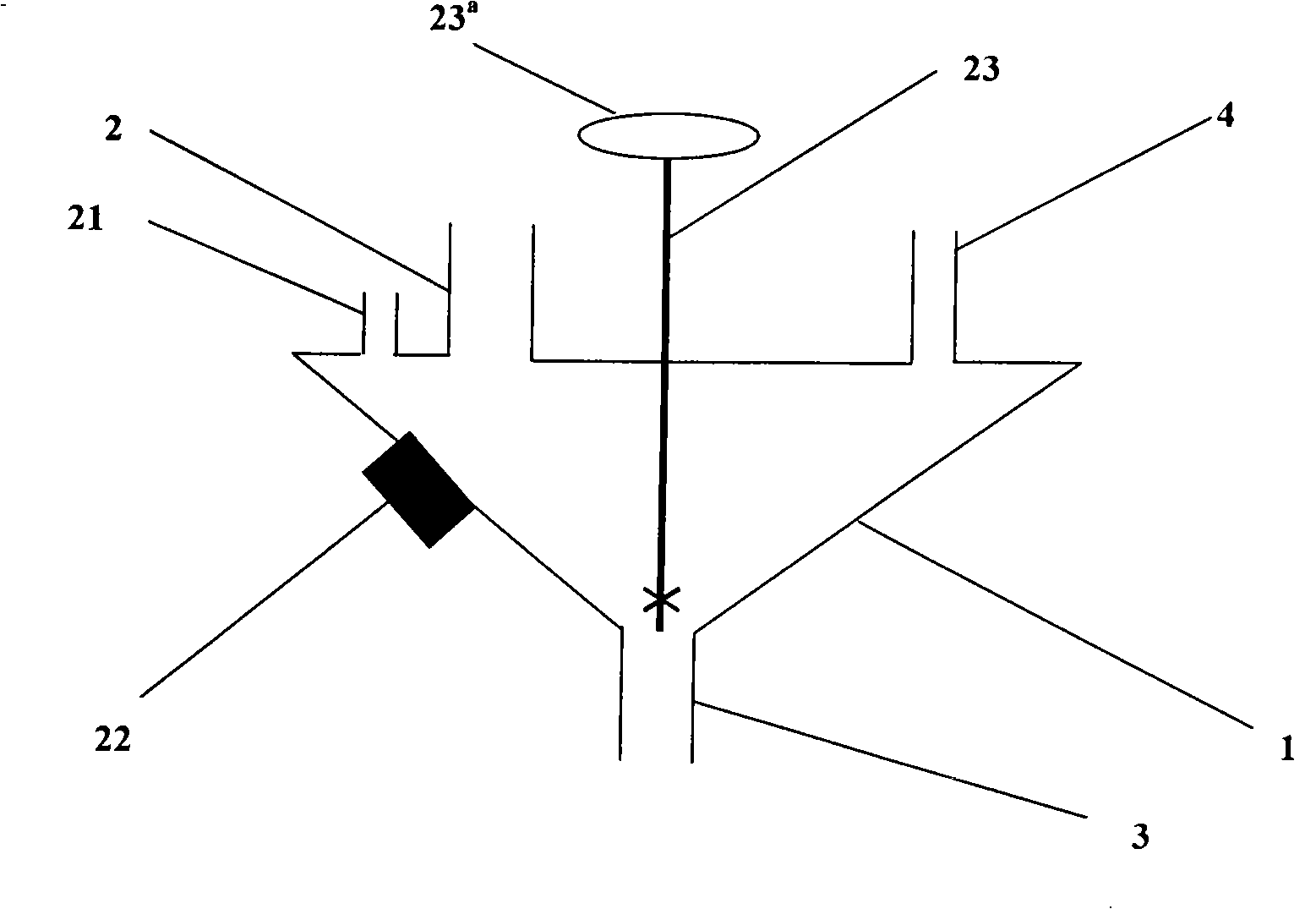 Continuous and dynamic reduction device and method of fluorescent powder