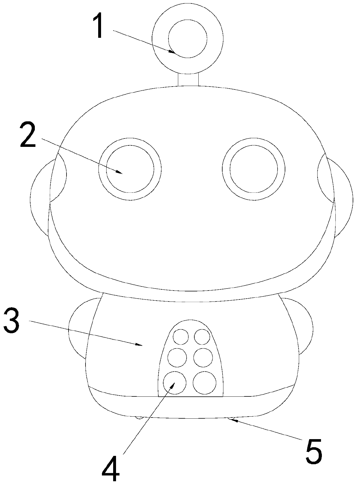 Teaching robot improving experience feeling