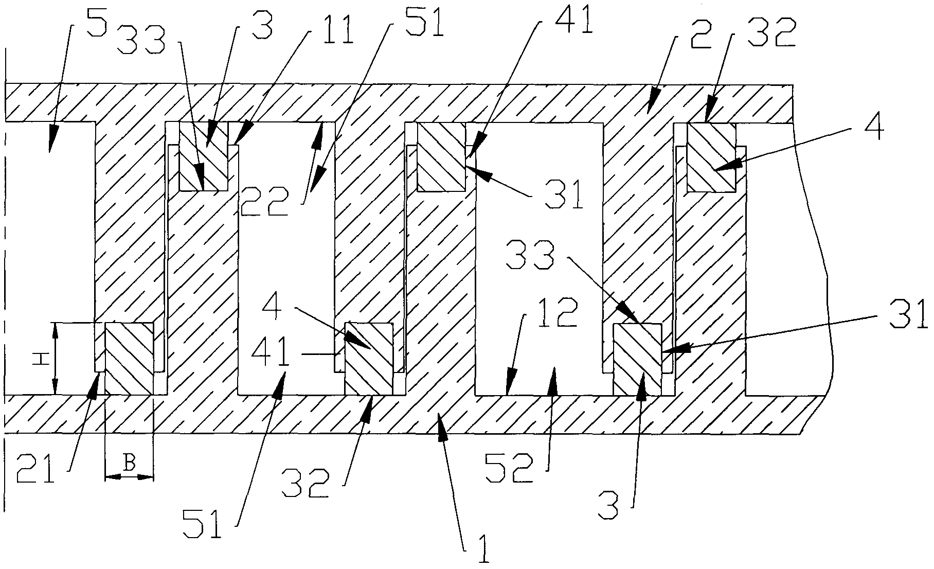 Method for preparing sealing strip of scroll compressor