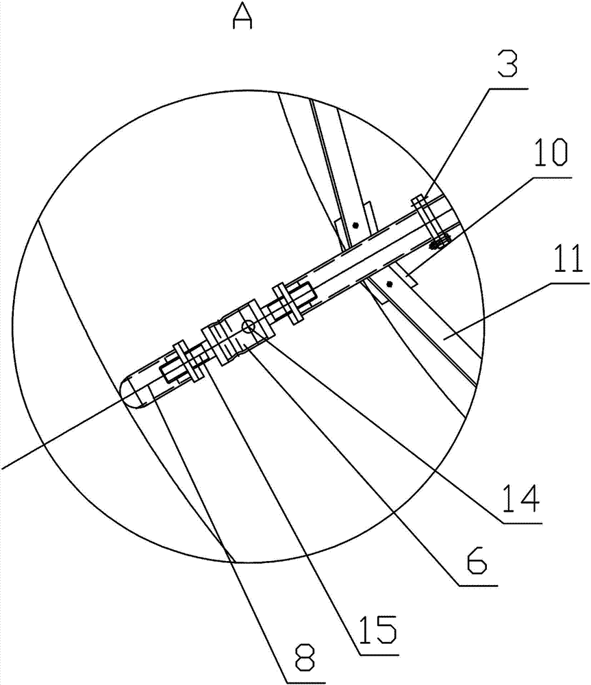 Device for roundness adjustment and supporting of penstock