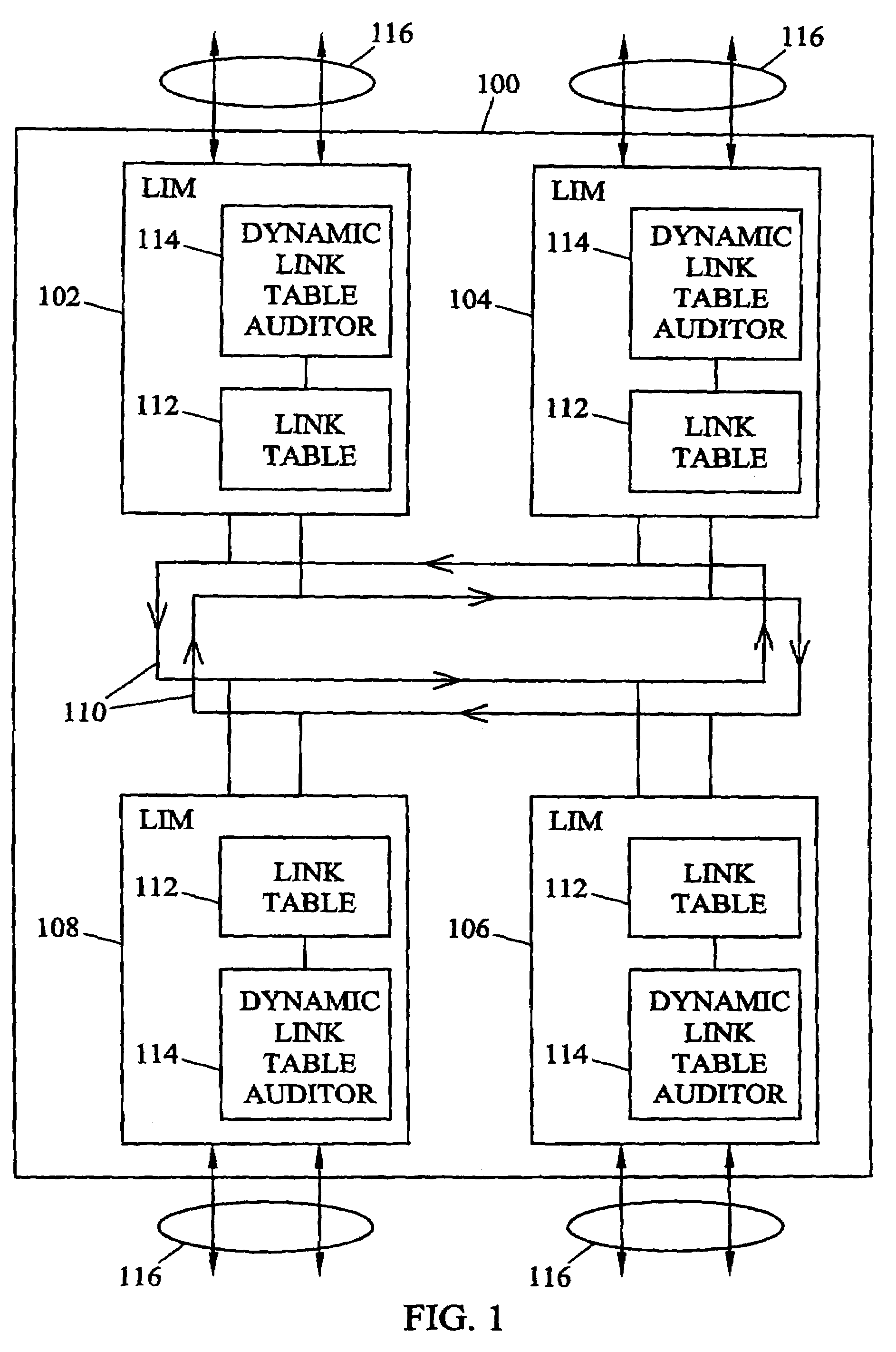 Methods and systems for dynamic, distributed link table consistency management