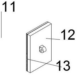 Hanging wall line pendant measuring device for engineering construction