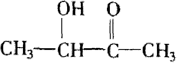 Method for producing 3-acetoin from recombinant Escherichia coli by the aid of glycerin