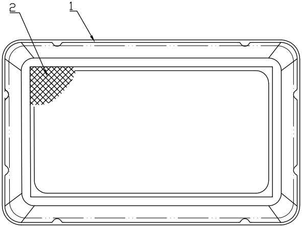 Anti-floating-free combined core mold for hollow floor slab