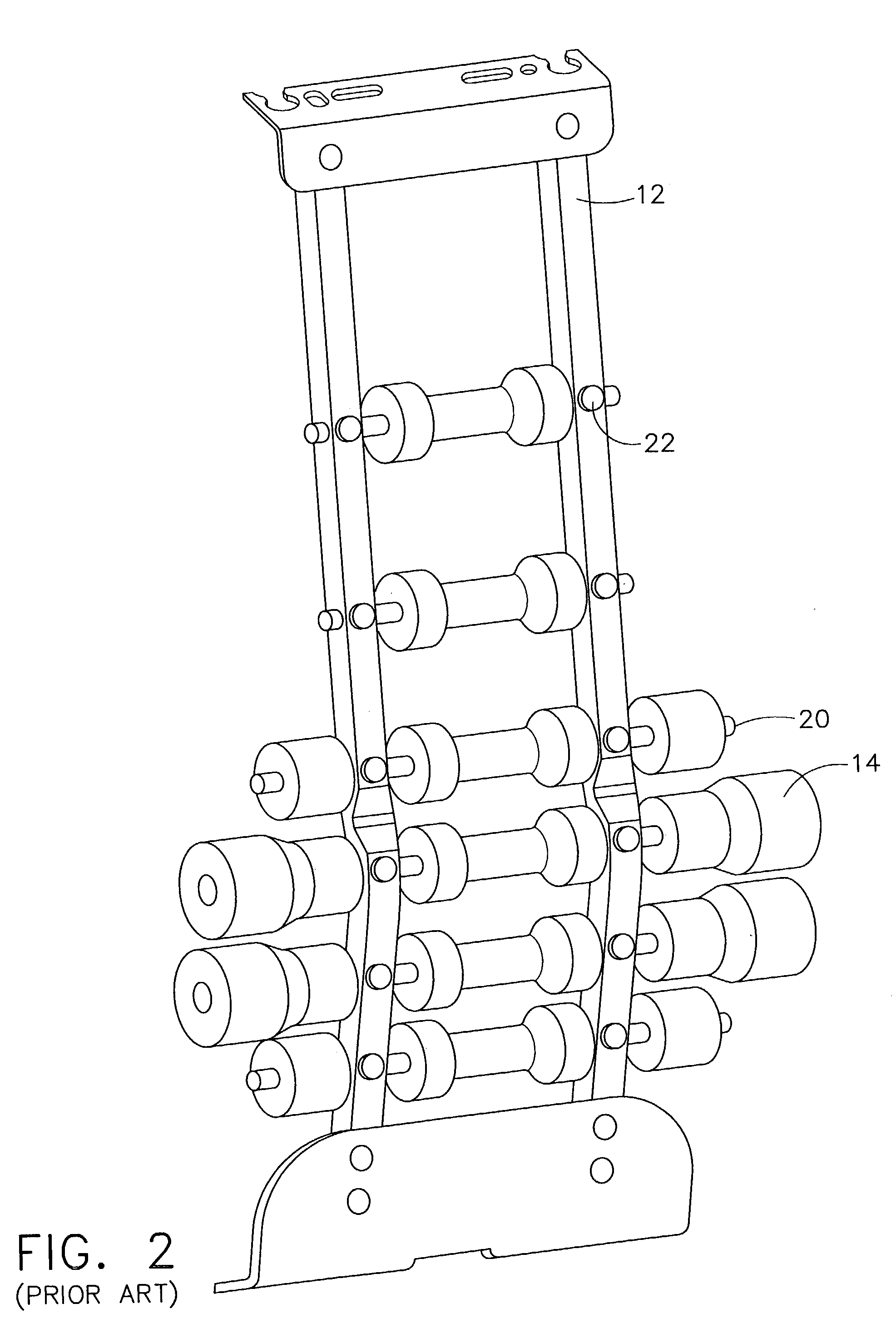 Massage apparatus and method for lumbar support