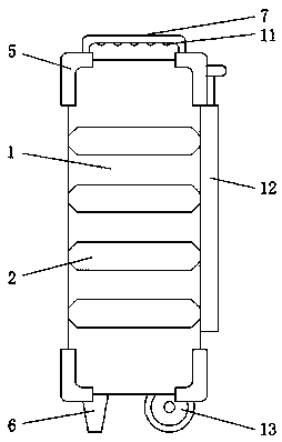 Portable square sound box