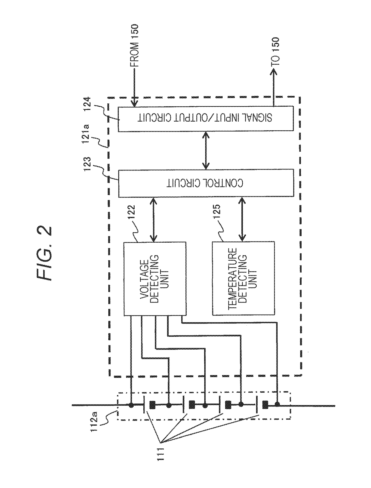 Battery controlling device