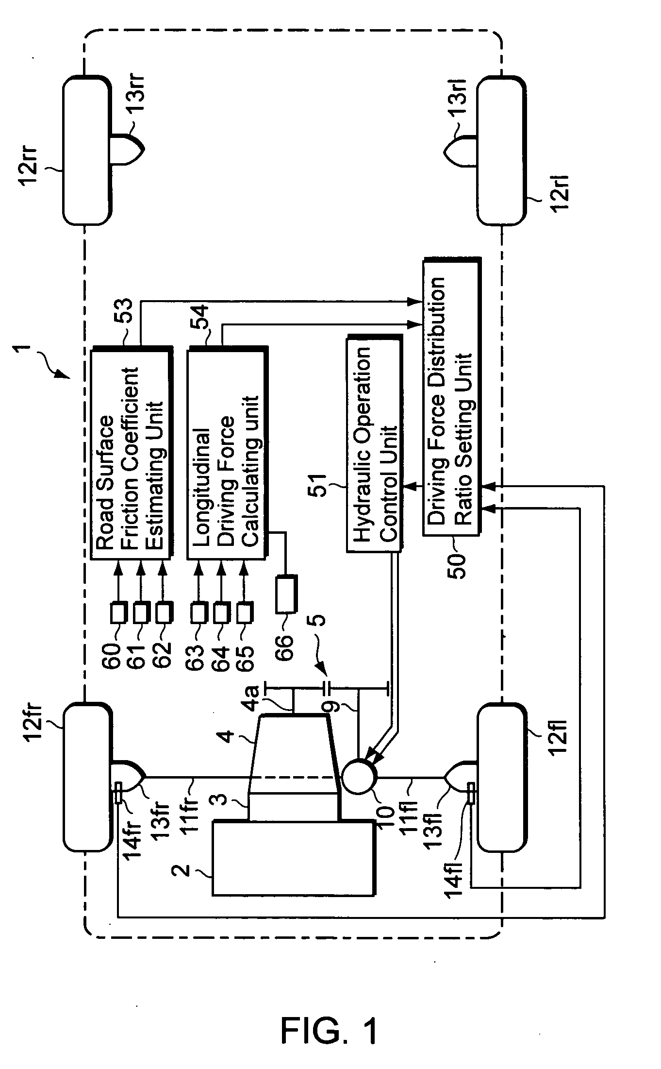 Vehicle motion control device and method