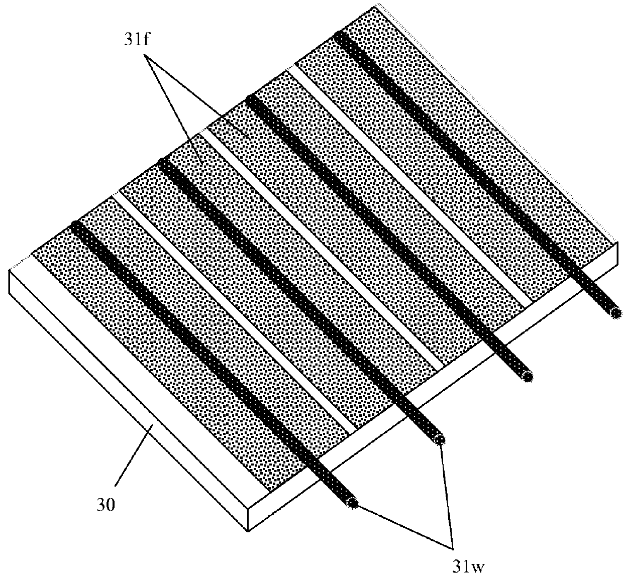 Method of forming an electroded sheet