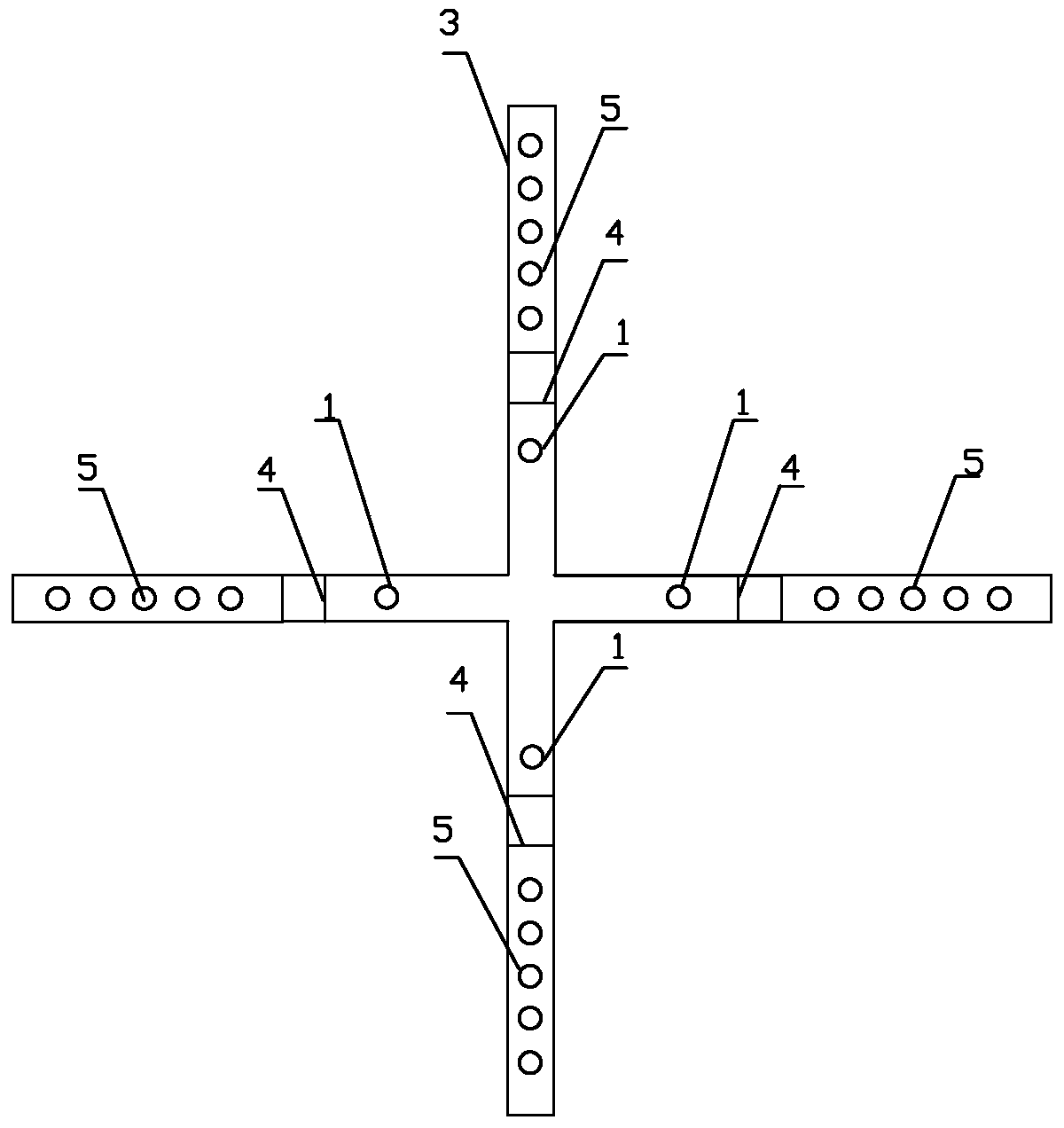 A reserved cable device for OPGW terminal in UHV substation