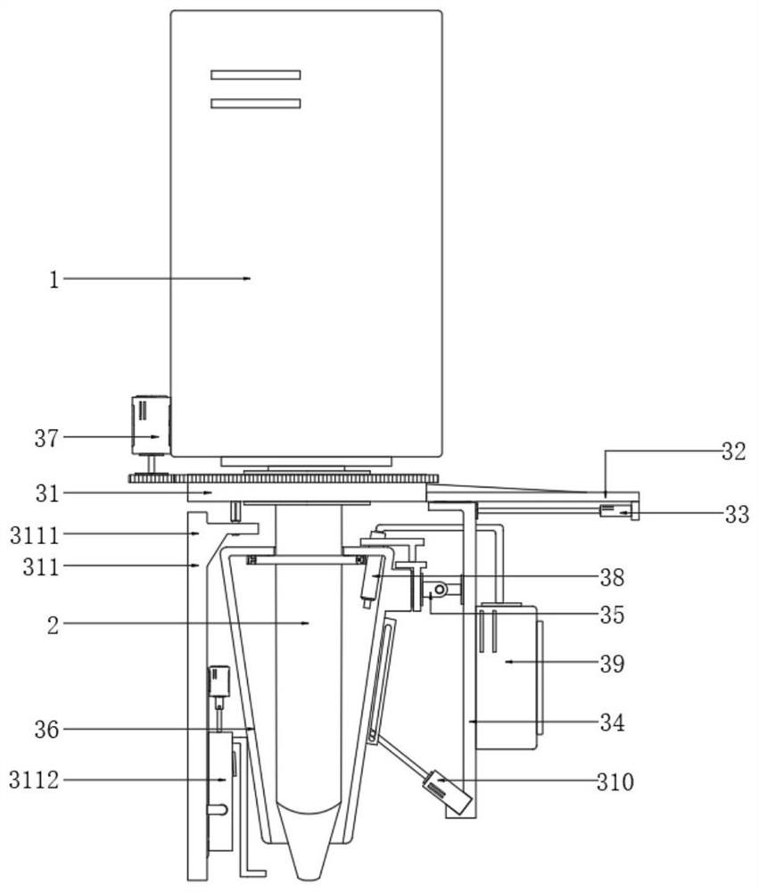 Welding device with welding seam deterioration prevention function for metal welding