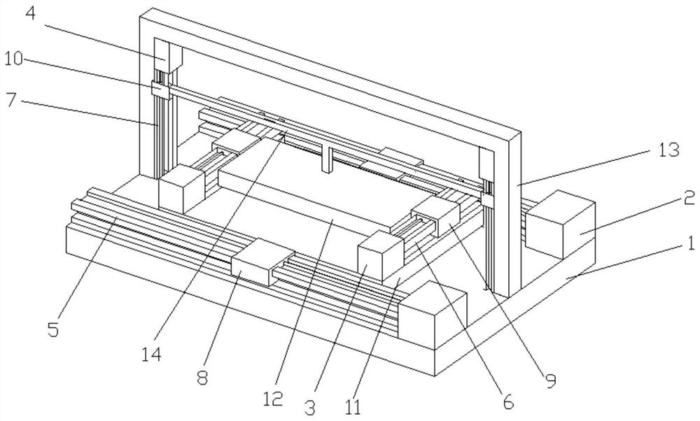 Submicron motion platform and motion control method thereof