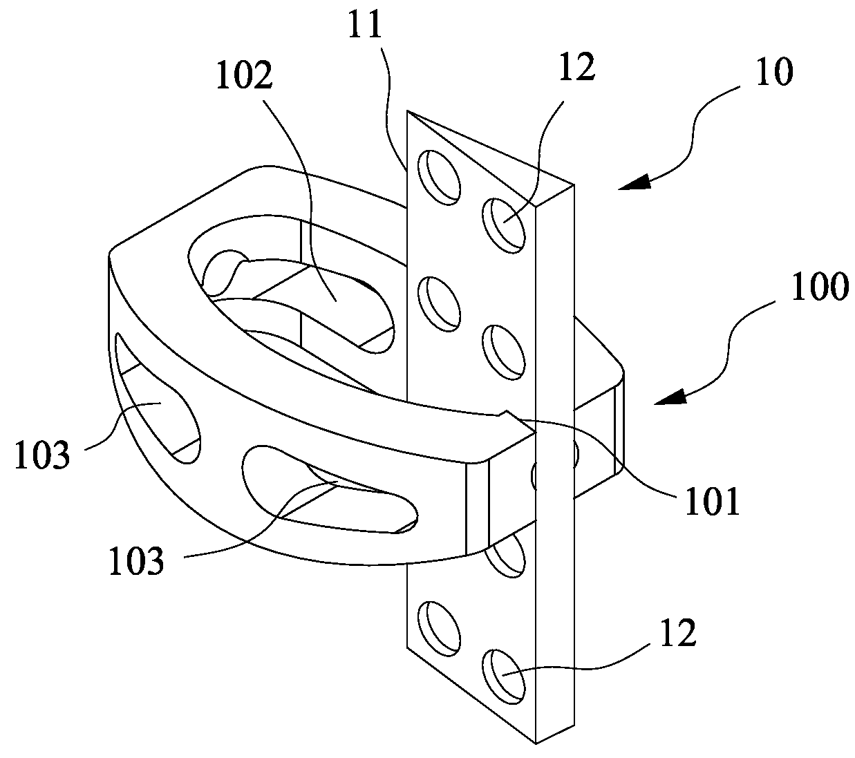 Trans-Vertebral and Intra-Vertebral Plate and Fusion Cage Device for Spinal Interbody Fusion and Method of Operation