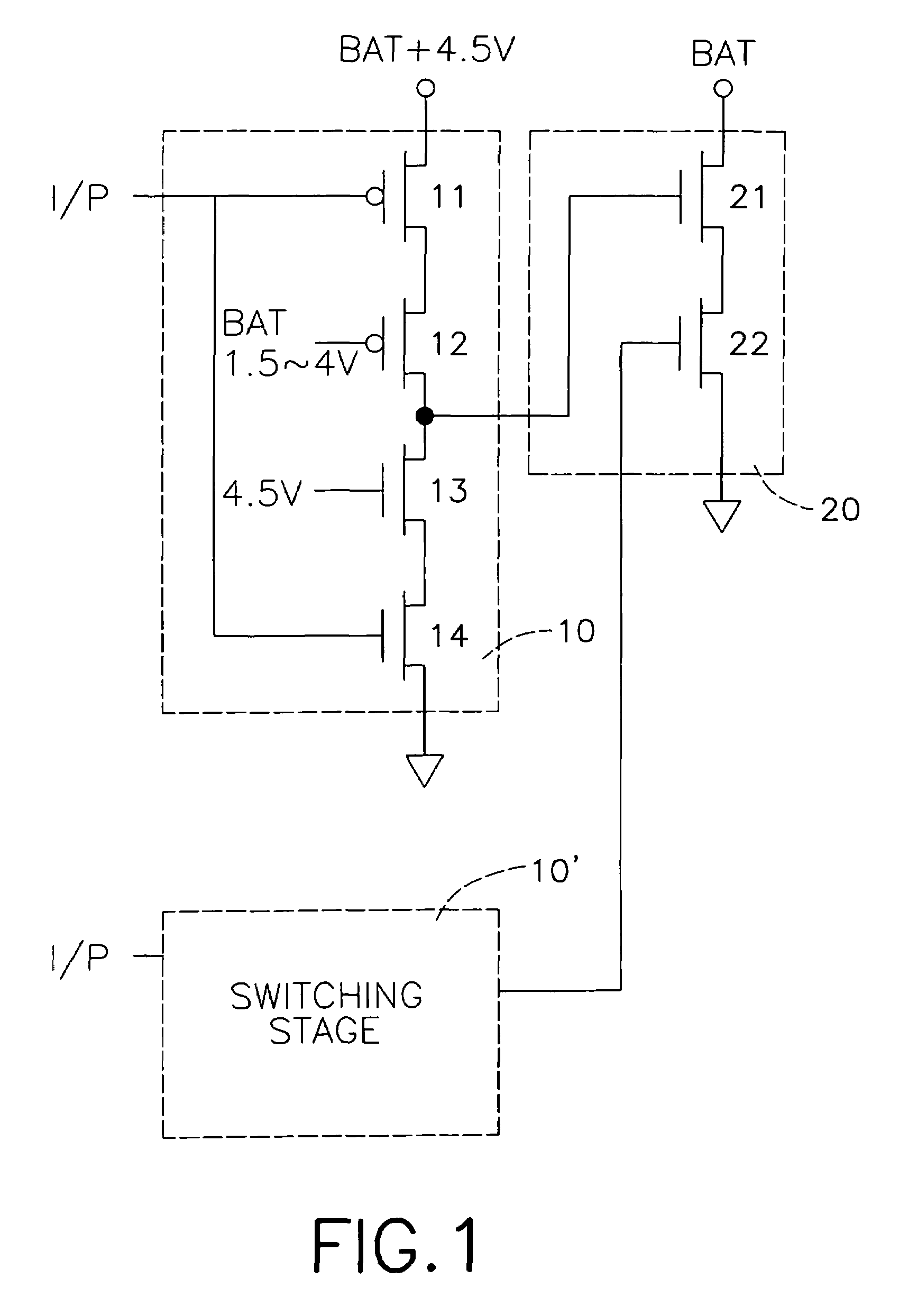 Enhanced CMOS circuit to drive DC motors